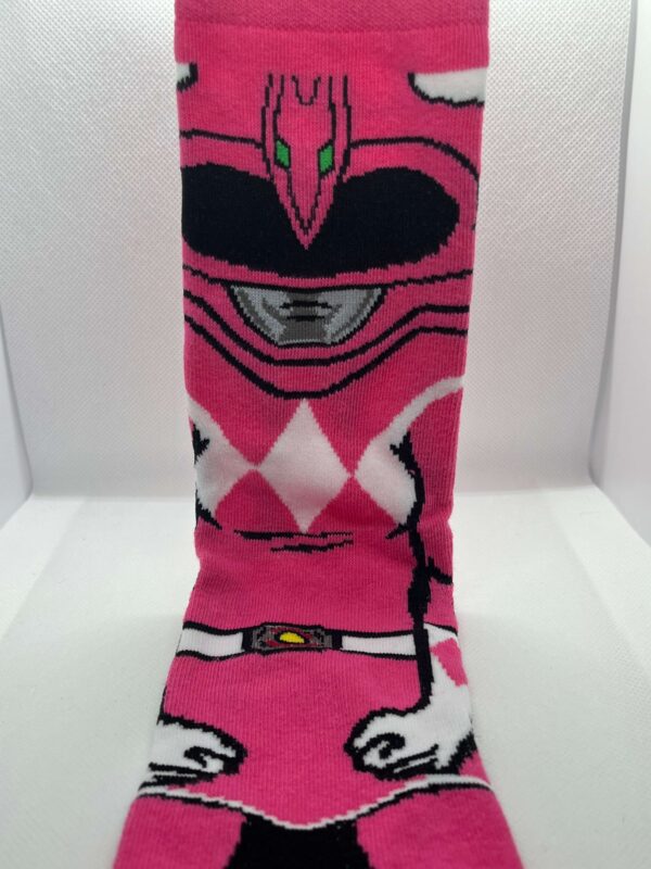 Meia Power Ranger Rosa