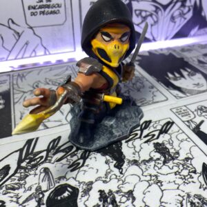 Estátua Scorpion MK Chibi 1